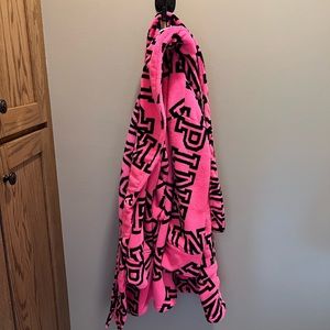 PINK bathrobe